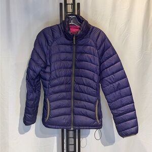 Prana Deep‎ Purple Puffer Jacket